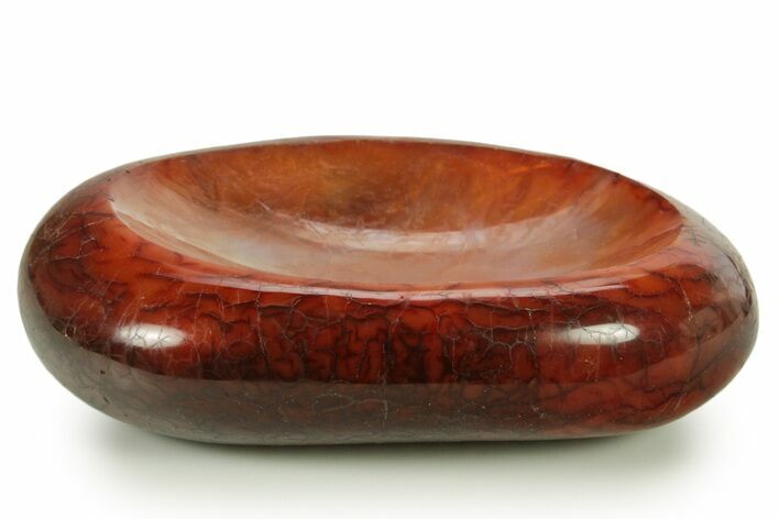 Beautiful Carnelian Agate Dish - Madagascar #383993